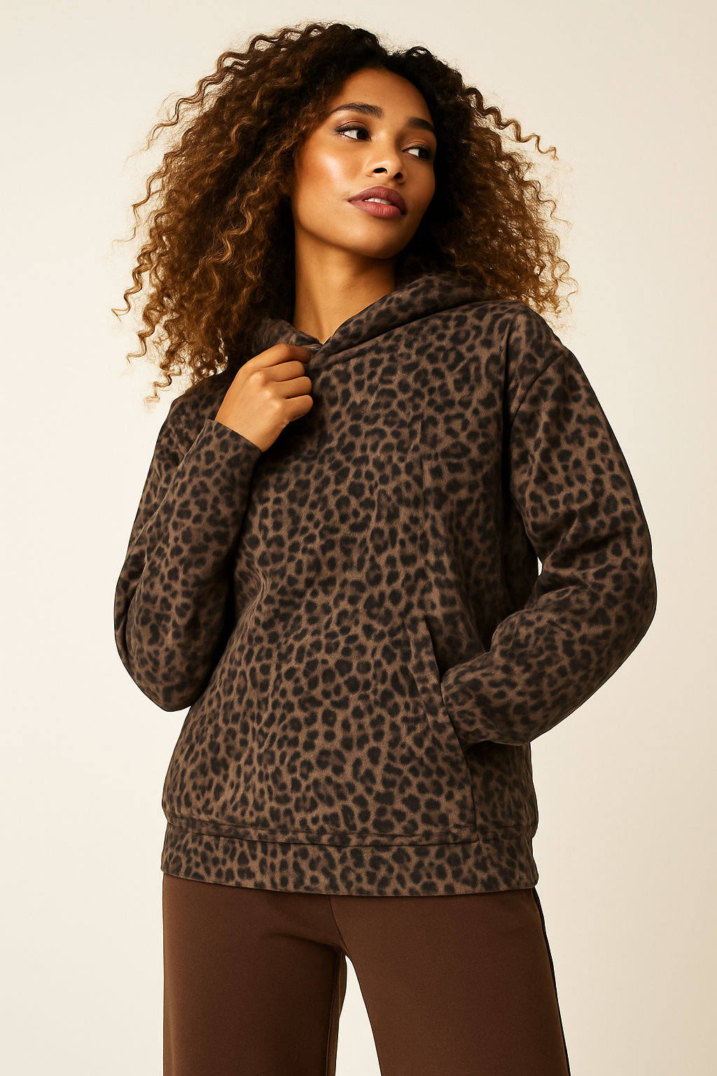 Amery Leopard Hoodie
