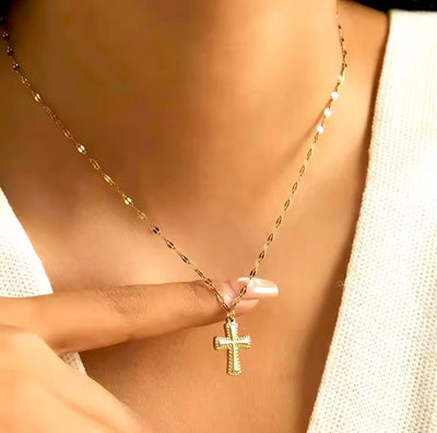 Natalie Cross Necklace