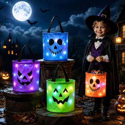 GlowGhoul Trick-or-Treat Bucket