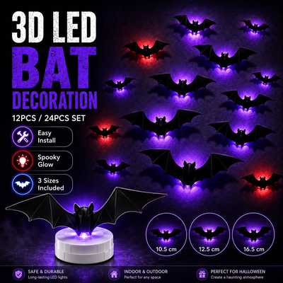 Halloween GlowBats®
