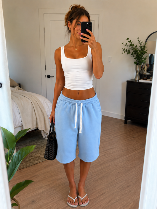 Alia Summer Baggy Shorts