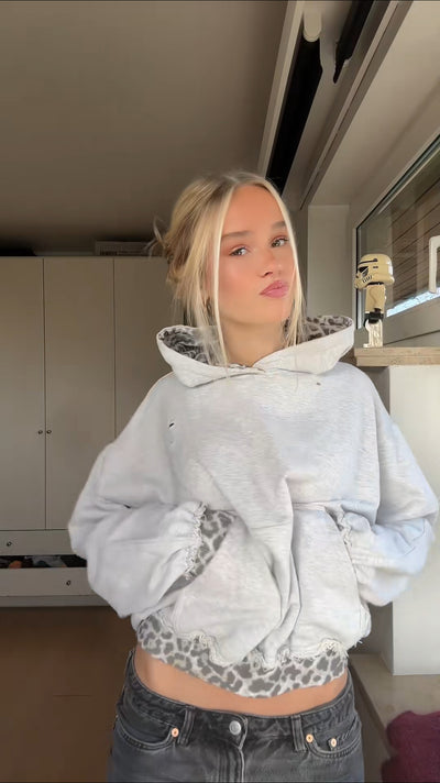 Lili Leopard Hoodie