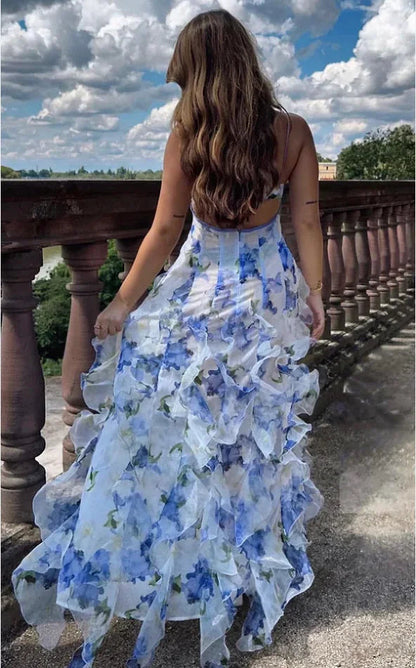 Isabella Ruffle Dress