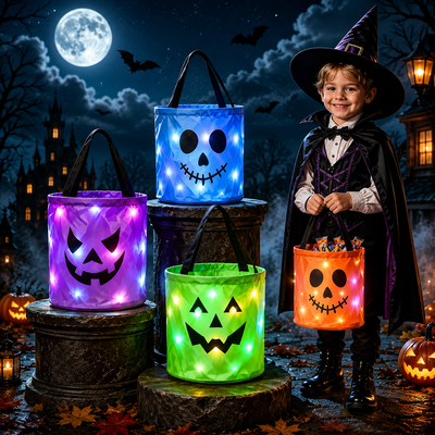 GlowGhoul Trick-or-Treat Bucket