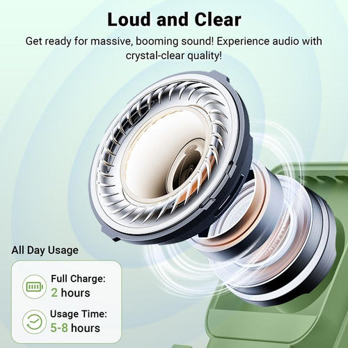 AuraDock™ 5-in-1 Wireless Speaker Stand