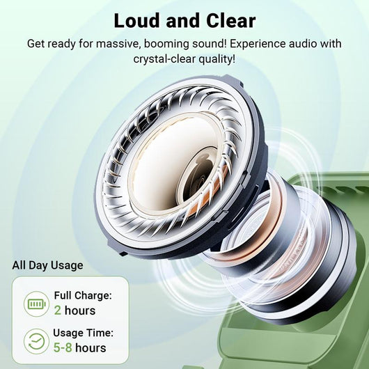 AuraDock™ 5-in-1 Wireless Speaker Stand