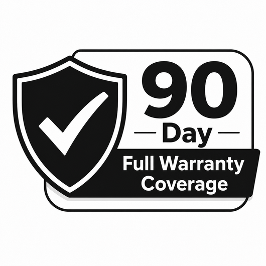 90 day full coverage warranty