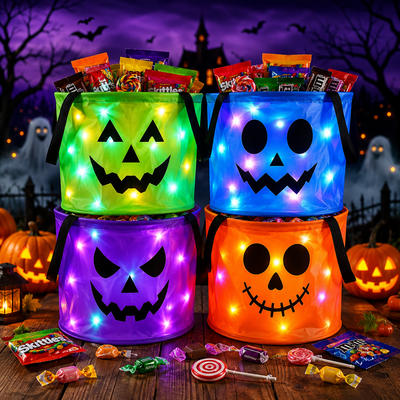 GlowGhoul Trick-or-Treat Bucket